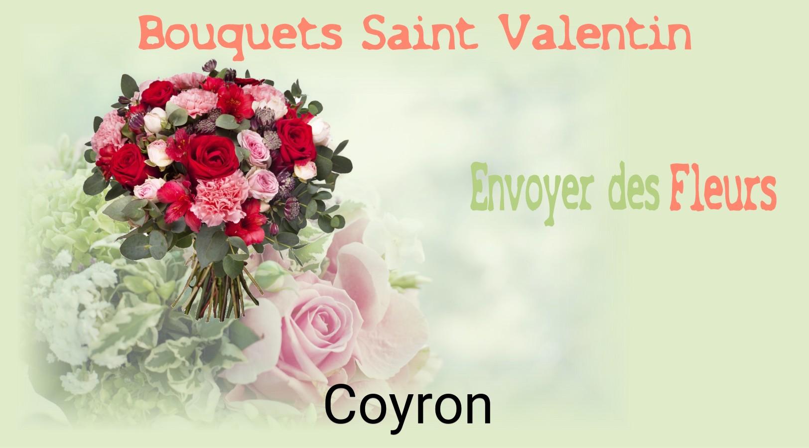 Roses de Saint-Valentin livrées à Coyron